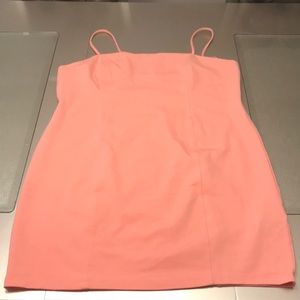 Peach Bodycon Dress